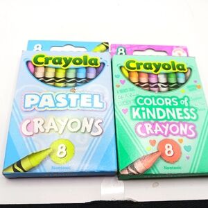 Crayola Pastel + Colors Of Kindness  Crayons New -Made In USA
